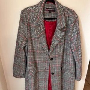 Urban Republic Plaid Coat